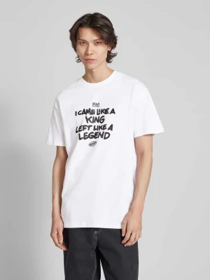 T-shirt o kroju oversized z nadrukiem z napisem model ‘Like a Legend’ mister tee