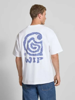 T-shirt o kroju oversized z nadrukowanym motywem model ‘Helix’ Carhartt Work In Progress