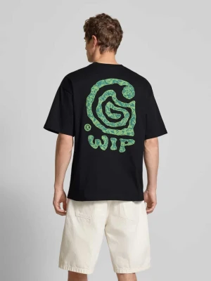 T-shirt o kroju oversized z nadrukowanym motywem model ‘Helix’ Carhartt Work In Progress