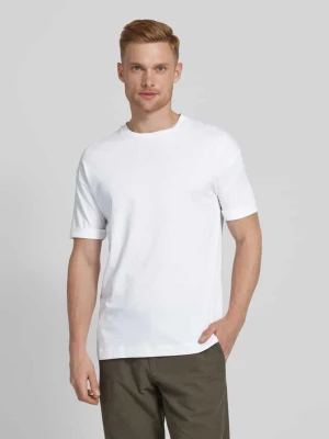 T-shirt o kroju oversized z obniżonymi ramionami model ‘THILO’ drykorn