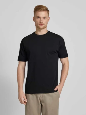 T-shirt o kroju oversized z obniżonymi ramionami model ‘THILO’ drykorn
