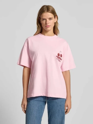 T-shirt o kroju oversized z okrągłym dekoltem ANOTHER COTTON LAB