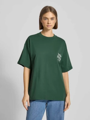 T-shirt o kroju oversized z okrągłym dekoltem ANOTHER COTTON LAB