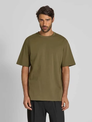 T-shirt o kroju oversized z okrągłym dekoltem lindbergh
