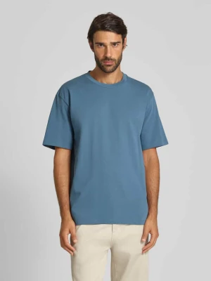 T-shirt o kroju oversized z okrągłym dekoltem lindbergh