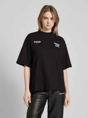 T-shirt o kroju oversized z okrągłym dekoltem model ‘AIRVILLE’ Pegador