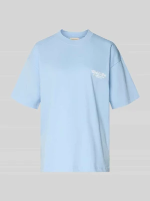 T-shirt o kroju oversized z okrągłym dekoltem model ‘Wine & Vibe’ ANOTHER COTTON LAB