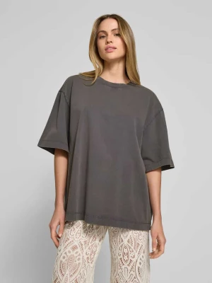 T-shirt o kroju oversized z okrągłym, prążkowanym dekoltem Jake*s Casual
