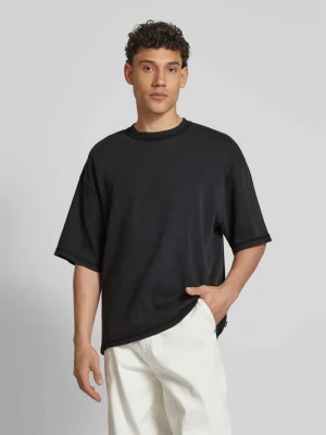 Zdjęcie produktu T-shirt o kroju oversized z okrągłym, prążkowanym dekoltem REVIEW