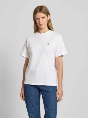 T-shirt o kroju oversized z wyhaftowanym logo Carhartt Work In Progress
