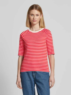 T-shirt o kroju regular fit Tom Tailor Czerwony