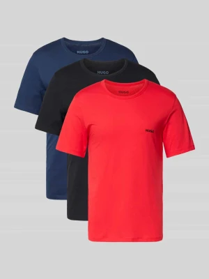 Zdjęcie produktu T-shirt o kroju regular fit w zestawie 3 szt. HUGO