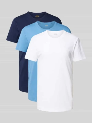 T-shirt o kroju regular fit w zestawie 3 szt. model ‘Crew’ Polo Ralph Lauren Underwear