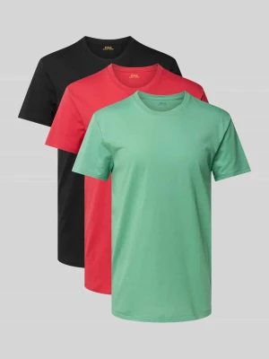 T-shirt o kroju regular fit w zestawie 3 szt. model ‘Crew’ Polo Ralph Lauren Underwear
