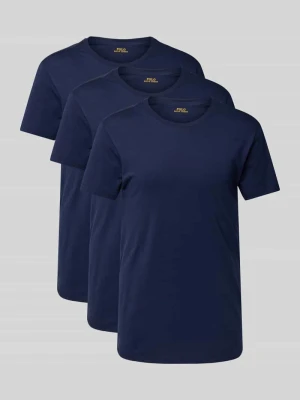 T-shirt o kroju regular fit w zestawie 3 szt. model ‘Crew’ Polo Ralph Lauren Underwear