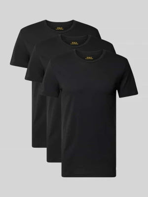 T-shirt o kroju regular fit w zestawie 3 szt. model ‘Crew’ Polo Ralph Lauren Underwear