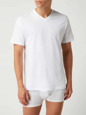 T-shirt o kroju regular fit z bawełny pima w zestawie 2 szt. RAGMAN