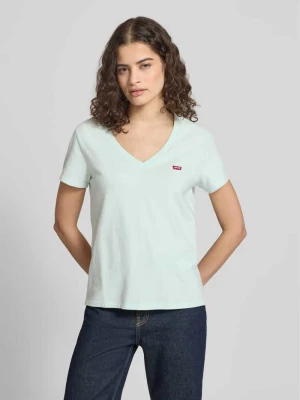 T-shirt o kroju regular fit z czystej Bawełna Model 'LSE_PERFECT TEE' Levi's Jasnoniebieski