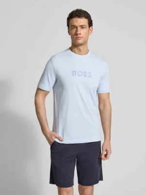 T-shirt o kroju regular fit z czystej Bawełna Model 'TS_TERRACE' BOSS Green