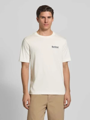 T-shirt o kroju regular fit z czystej bawełny Barbour