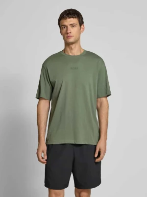 T-shirt o kroju regular fit z czystej bawełny BOSS Green