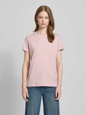 T-shirt o kroju regular fit z czystej bawełny Boss Orange