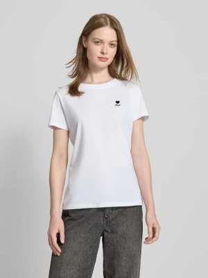 T-shirt o kroju regular fit z czystej bawełny Boss Orange