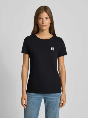 T-shirt o kroju regular fit z czystej bawełny Boss Orange