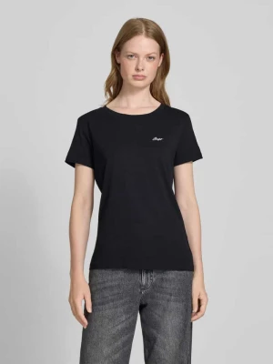T-shirt o kroju regular fit z czystej bawełny Boss Orange