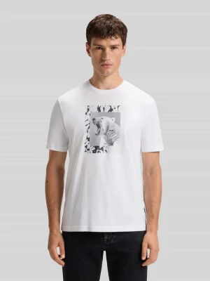 T-shirt o kroju regular fit z czystej bawełny Boss Orange