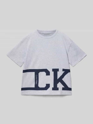 t-shirt o kroju regular fit z czystej bawełny Calvin Klein Jeans