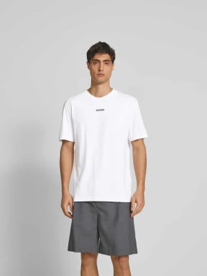 t-shirt o kroju regular fit z czystej bawełny Dsquared2 Biały