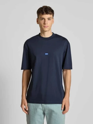 T-shirt o kroju regular fit z czystej bawełny Hugo Blue
