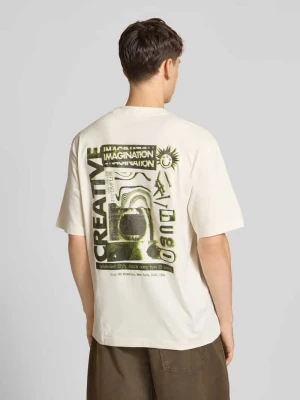 T-shirt o kroju regular fit z czystej bawełny Hugo Blue