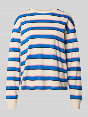 t-shirt o kroju regular fit z czystej bawełny Jake*s Królewski niebieski