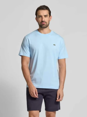 T-shirt o kroju regular fit z czystej bawełny Lacoste