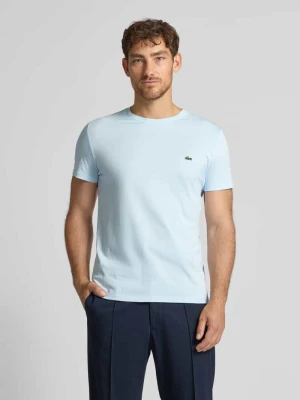 T-shirt o kroju regular fit z czystej bawełny Lacoste