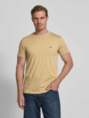T-shirt o kroju regular fit z czystej bawełny Lacoste