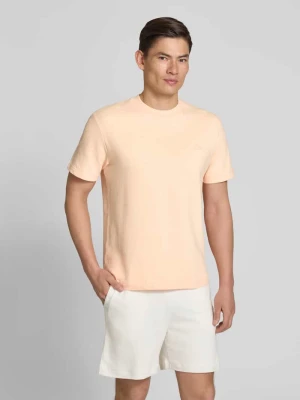t-shirt o kroju regular fit z czystej bawełny Lacoste