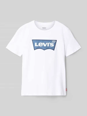 t-shirt o kroju regular fit z czystej bawełny Levi’s® Kids