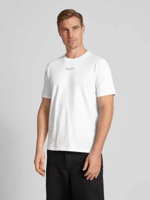 T-shirt o kroju regular fit z czystej bawełny Marc O'Polo