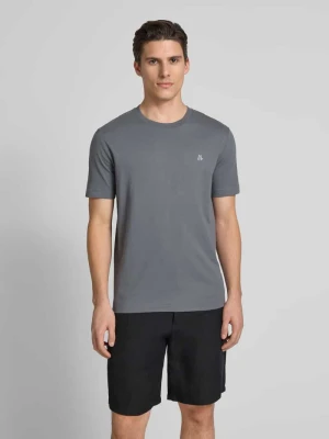 T-shirt o kroju regular fit z czystej bawełny Marc O'Polo