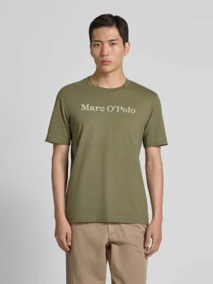 T-shirt o kroju regular fit z czystej bawełny Marc O'Polo