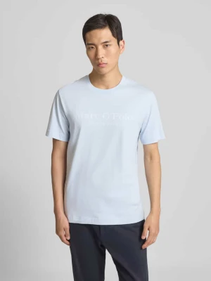 T-shirt o kroju regular fit z czystej bawełny Marc O'Polo
