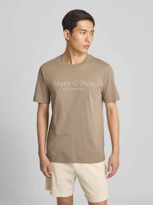 T-shirt o kroju regular fit z czystej bawełny Marc O'Polo