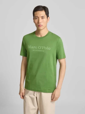 T-shirt o kroju regular fit z czystej bawełny Marc O'Polo