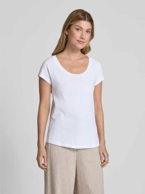 T-shirt o kroju regular fit z czystej bawełny Marc O'Polo