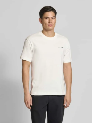 T-shirt o kroju regular fit z czystej bawełny Marc O'Polo