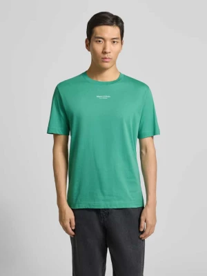 T-shirt o kroju regular fit z czystej bawełny Marc O'Polo