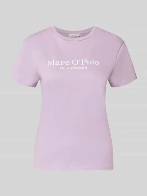 T-shirt o kroju regular fit z czystej bawełny Marc O'Polo